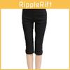 Женская мода Летние Сексуальные Мягкие Узкие Стрейч Капри Джеггинсы для Трендового Образа