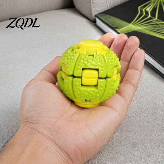 Sensory Fidget Toys 3D Printed Durian Press Spinner, Stress Relief to Spin Work Study Focus Aid Toy, Massage Spinning Ball Desk Toy for Office, Home,