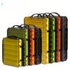 Double Sided Lure Baits Box With Compartments, Fishing Accessories Tackle Container Case, Adjustable Organizer