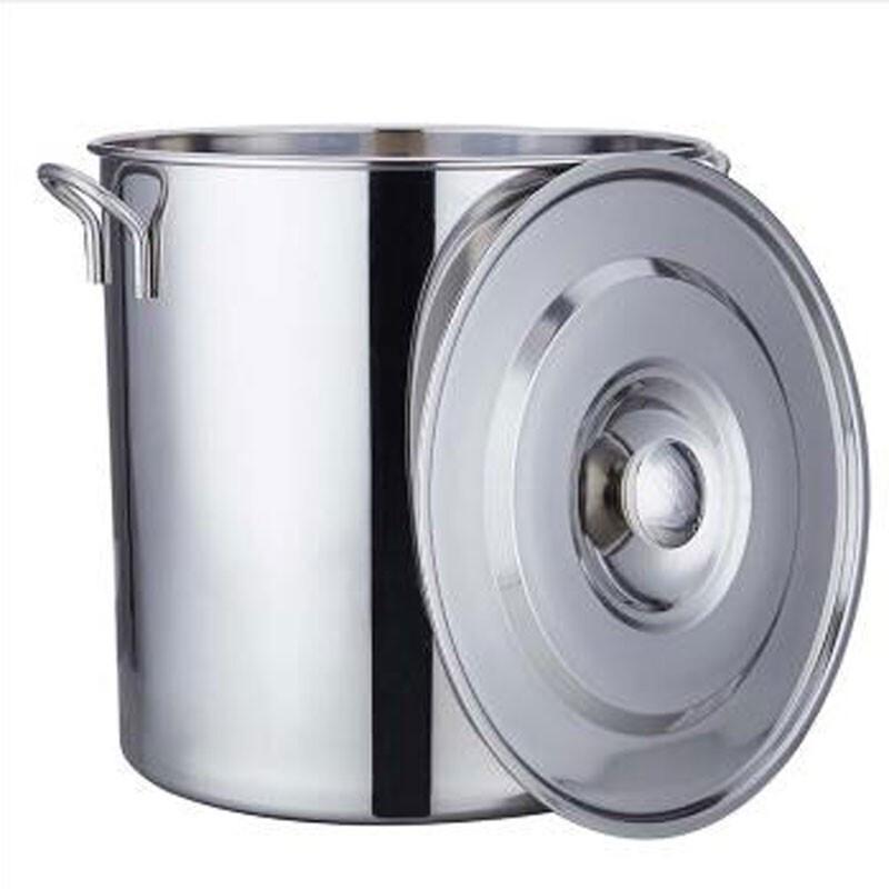 Homeglen Thick Stainless Steel Deep Soup Pot