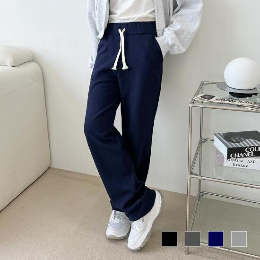 New ArrivalS Open Run Women S baSic Plain Autumn Straight pantS Cotton