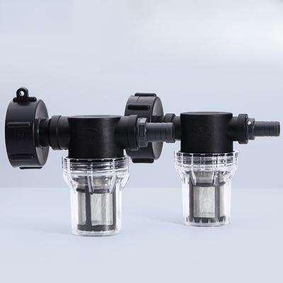 Садовый фильтр для полива 1/2'' 3/4'' 1'' Пластиковый префильтр для системы орошения Аквакультура Бытовой фильтр для водопроводной трубы