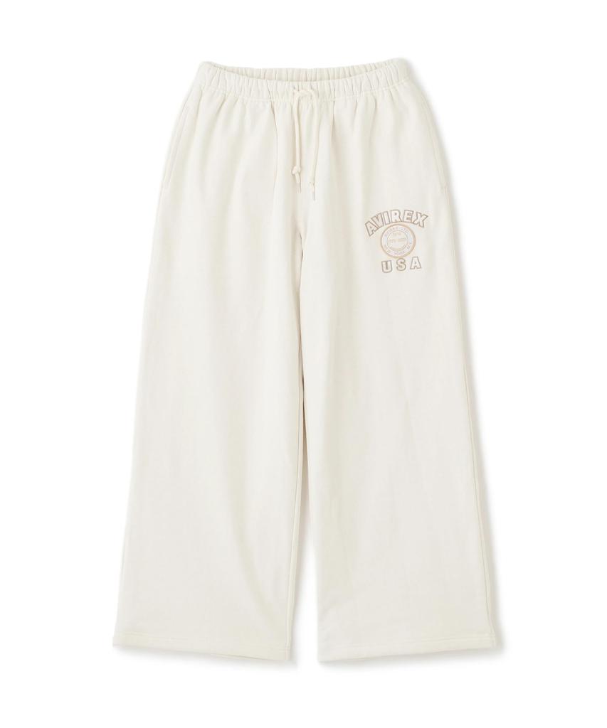 AVIREX 50th VARSITY PANTS M 783-5210604 white
