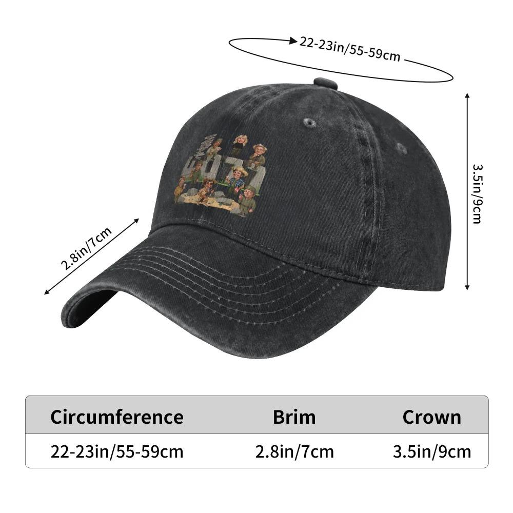 MASH 4077 Baseball Cap Sun Outdoor Sports Hot Sale Washed Trucker Hat Women Men Casual Design Baseball Caps