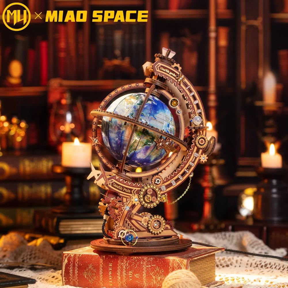 MU Планетарный Секретный Мир Глобус 3D Металлическая Головоломка DIY Ручная Работа Образовательная Головоломка Игрушка Настольный Офисный Декор Снятие Стресса Подарок