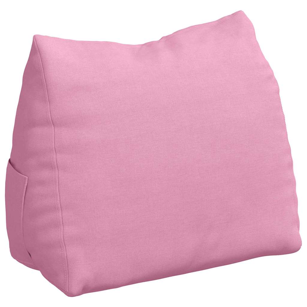Back Cushion Pink 45 x 20 x 35 cm Fabric