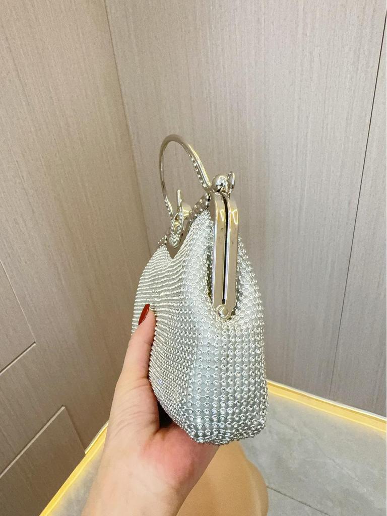 Вечерняя сумочка со стразами для свадеб, дней рождений и вечеринок