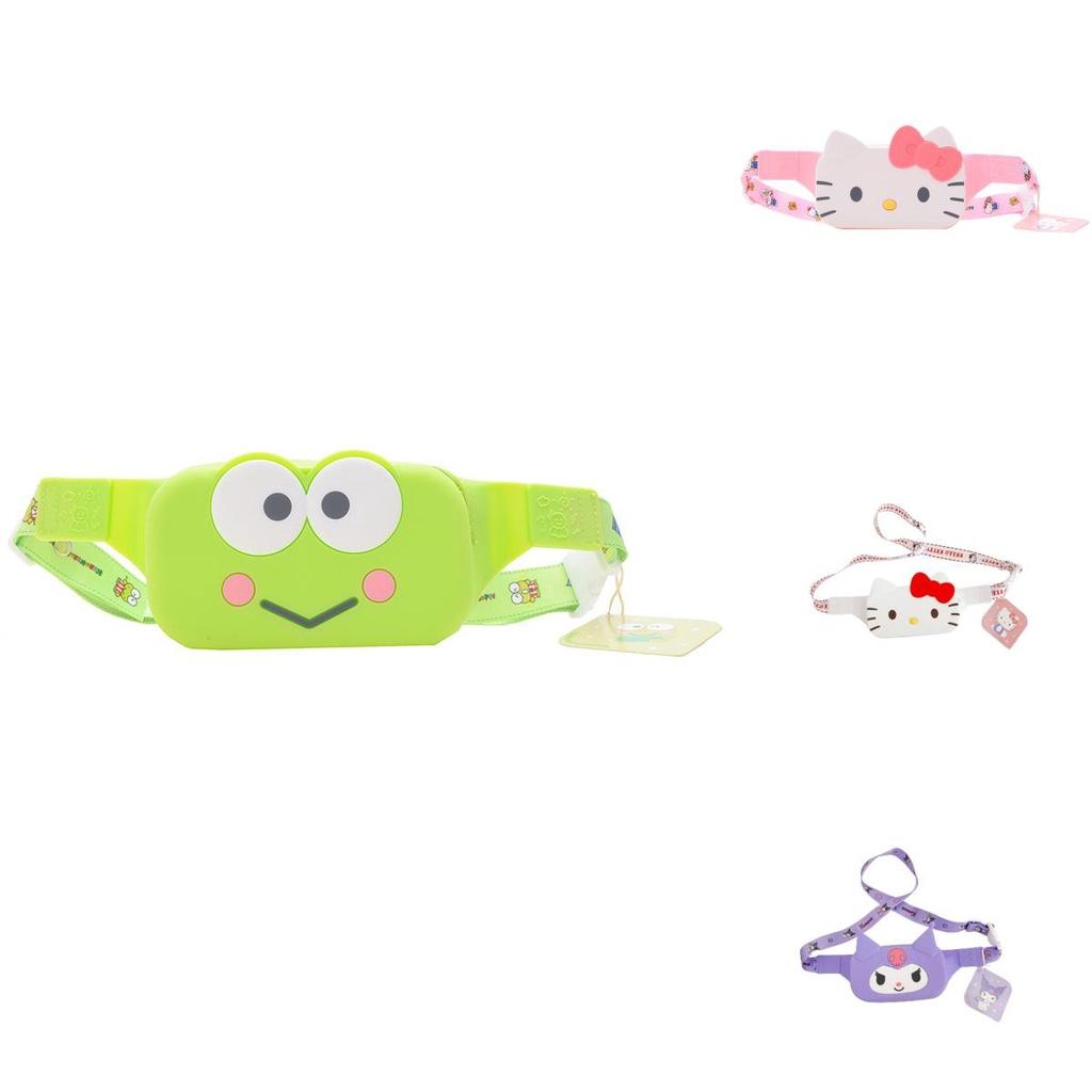 Милая мультяшная силиконовая нагрудная сумка для повседневного и уличного использования детьми