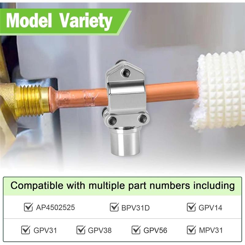 A25F-BPV31 Piercing Valve, 1/4, 5/16, 3/8 Inch Universal Tubing, Air Conditioner And Fridge Refrigeration Accessories