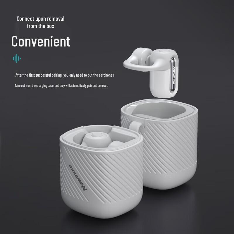 Newman GE12-OWS Open-Ear Bone Conduction Wireless Headphones