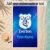 Beach TowelEverton FC Custom Name Text Personalized Soft Towel for Beach Pool Indoor Home Decor Gift