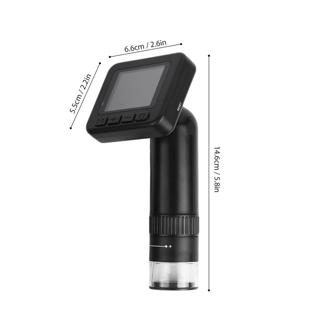 Handheld Digital Microscope for Adults 1000X Magnification Portable Microscope for Kids 2.0 Inch