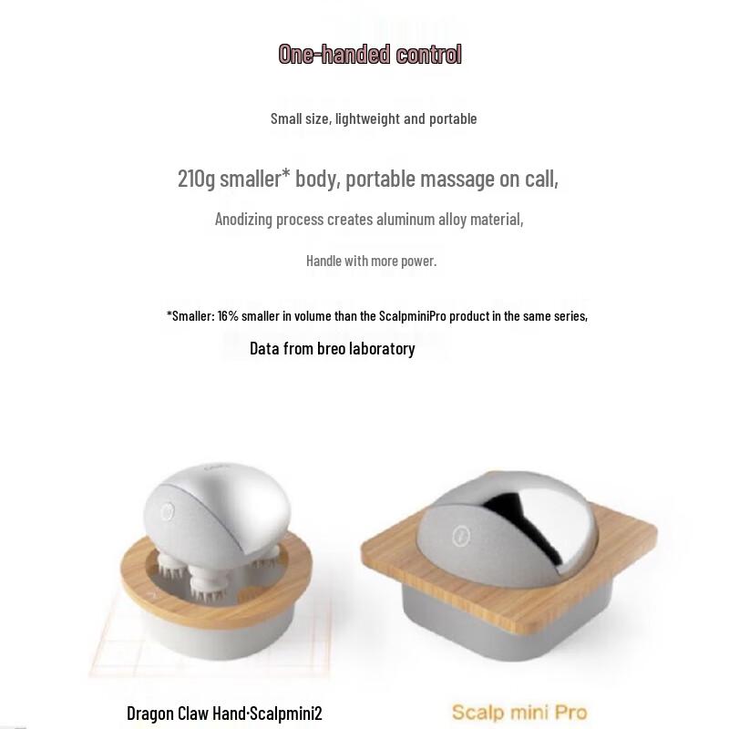 Breo Scalp Mini2 Massager with Infrared Heat