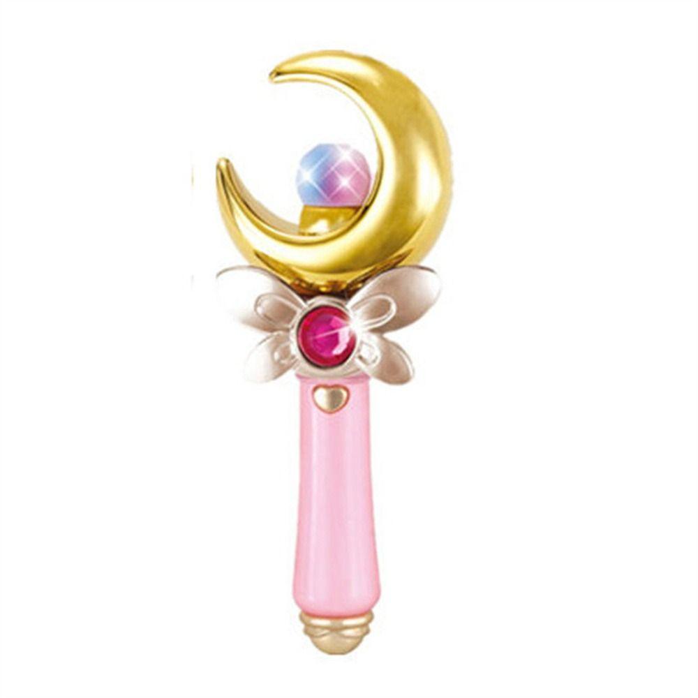 Sound Effect Moon Fairy Stick Led Light Shine Glow Stick Birthday Gift Girl Magic Wand Girl Gift