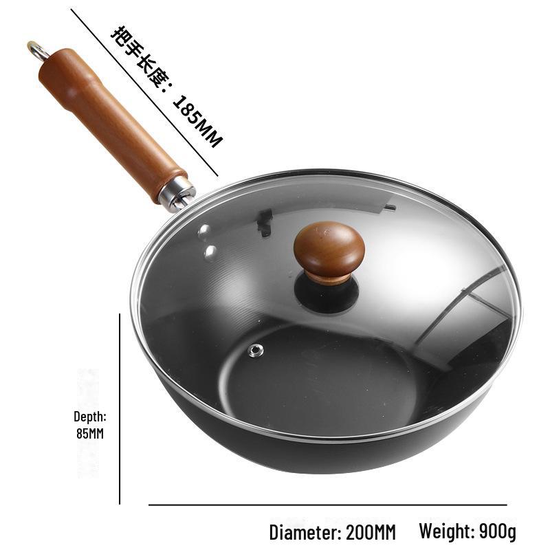 Mini Non-Stick Iron Pot: Multi-Purpose Milk, Soup & Hot Pot for Induction Cookers