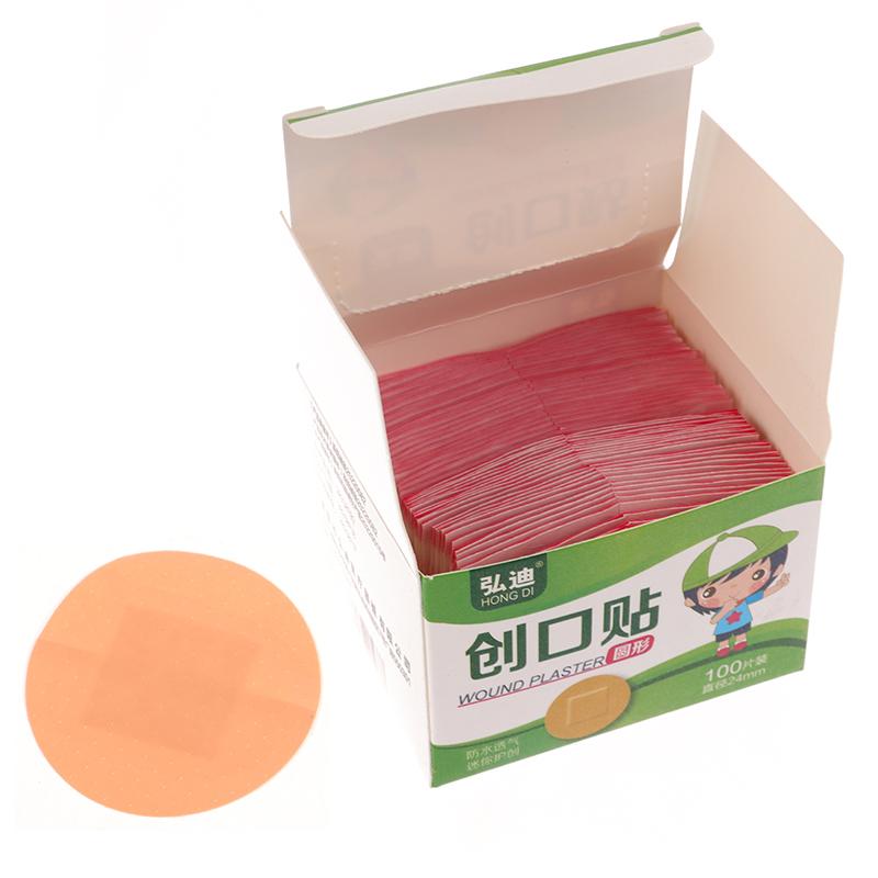 100 шт./компл. круглые пластыри Curitas пластыри круглые пластыри для детей вакцинация раны пластыри для кожи