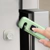 Child Proof Fridge Lock Self-Adhesive Baby Proofing Refrigerator Oven Dishwasher Cabinet Cupboard Drawer Lock Kids Safety Freezer Door Latch Lock
