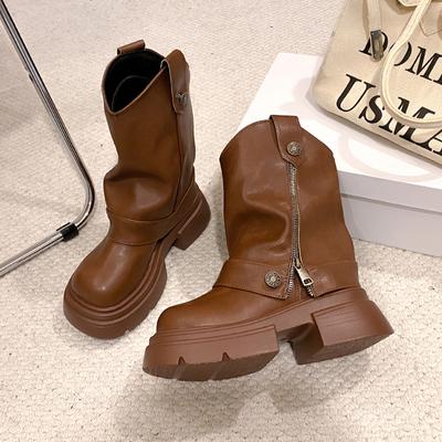 Ботильоны женские на плоской платформе Chelsea, роскошные массивные ботинки, зима 2025, абсолютно новые готические гладиаторские ботинки, модный тренд, Botas Mujer