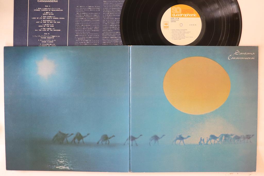 Виниловая пластинка SANTANA Caravanserai SOPN38 CBS SONY 1974 Япония Рок Б/у