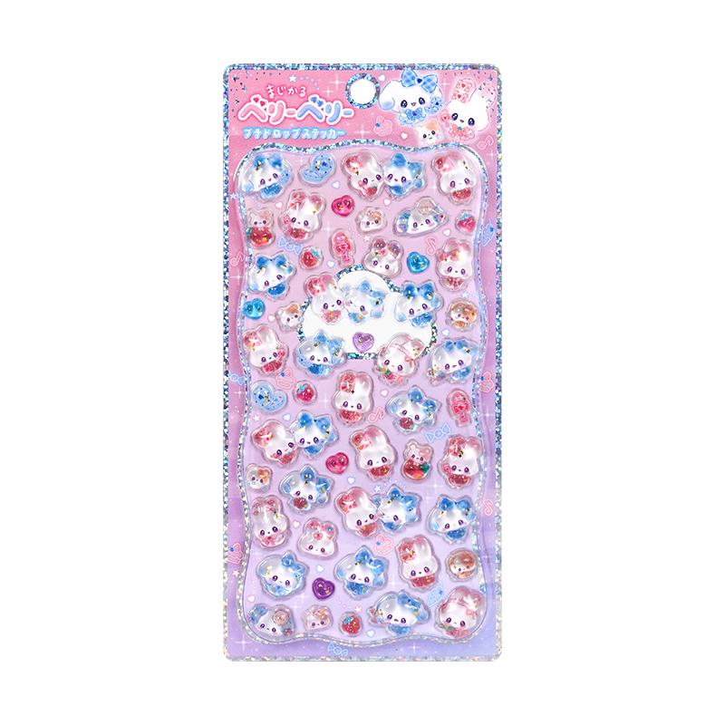 1 шт./4 шт. Мини-наклейки с 3D-рельефом в японском мультяшном стиле со сладкими животными для скрапбукинга, DIY-журнала, милые канцелярские наклейки для школы