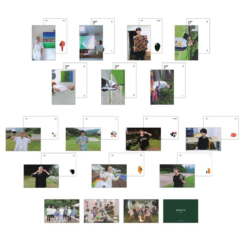 7 шт./компл. K-POP BTS варьете «IN THE SOOP S2» фотооткрытка ЛОМО открытка для фанатов АРМИЯ