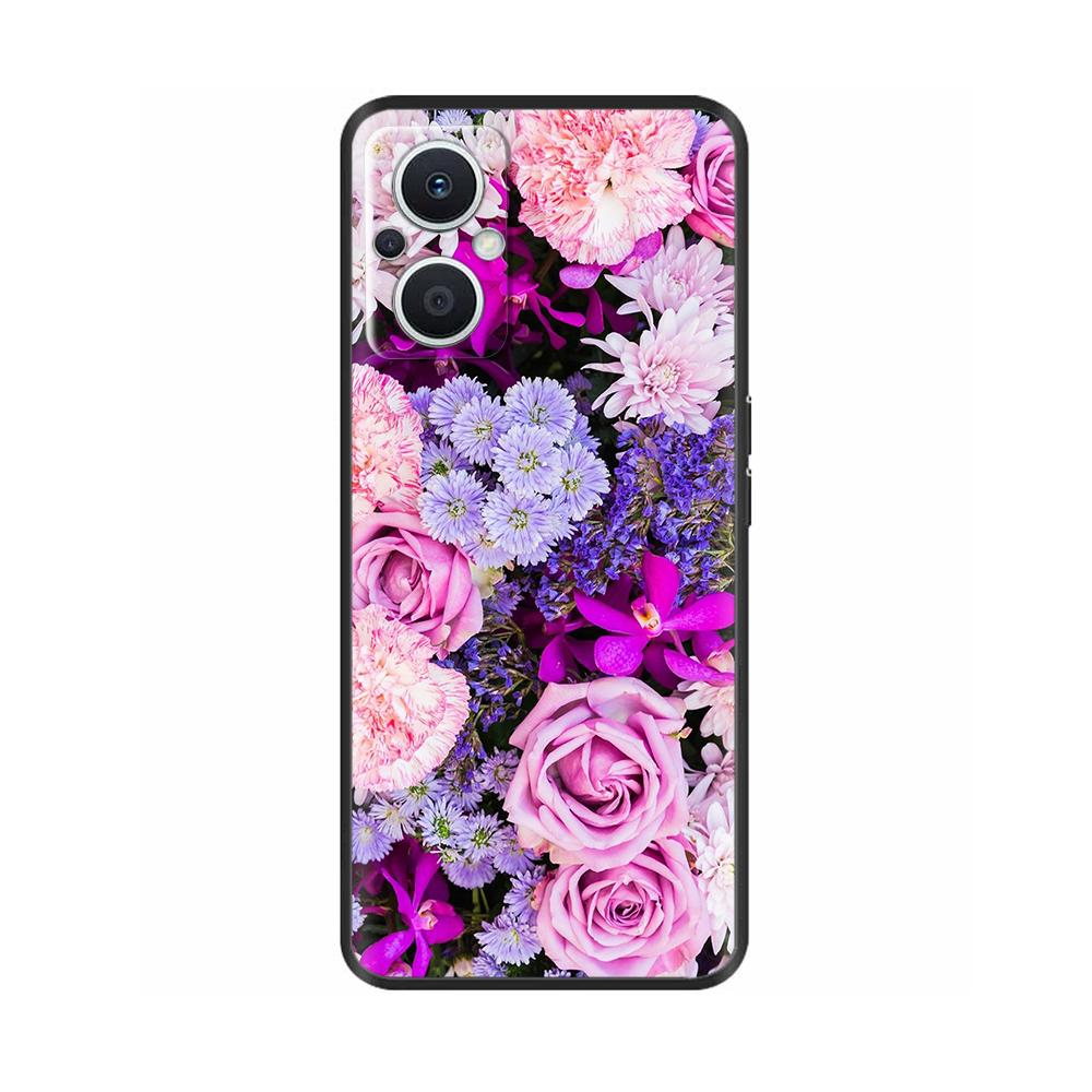 Для Xiaomi POCO M5 M5S Чехол Цветок Мягкий Жидкий Силиконовый Чехол Для Чехлов Телефона POCO M5 Coque Fundas Для Xiaomi POCO M5S PocoM5