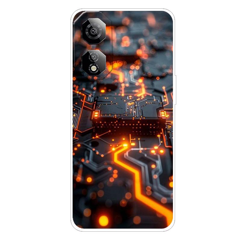 Cute Pets Paint For ZTE Nubia Neo 2 5G Case Transparent Covers Shockproof Bumper Protective Shell Plain Cases For NubiaNeo2 neo2