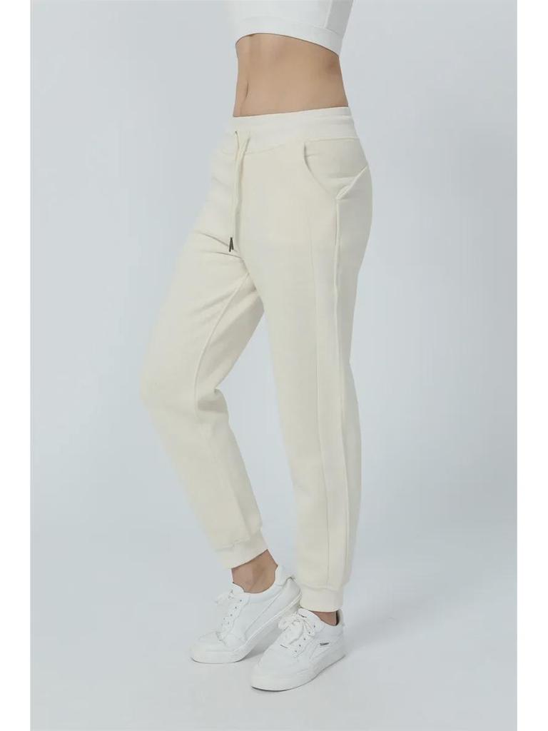 Мягкие женские спортивные штаны с высокой талией Scuba Joggers - теплые спортивные штаны для занятий йогой и фитнесом, а также повседневной носки в осенне-зимний период