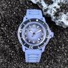 JYL Пара Часы Стиль Rolex Студентский Силиконовый Ремешок