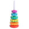 Montessori Rotating Screw Bolt Toys Perception Training Stacking Rainbow Tower  Infant