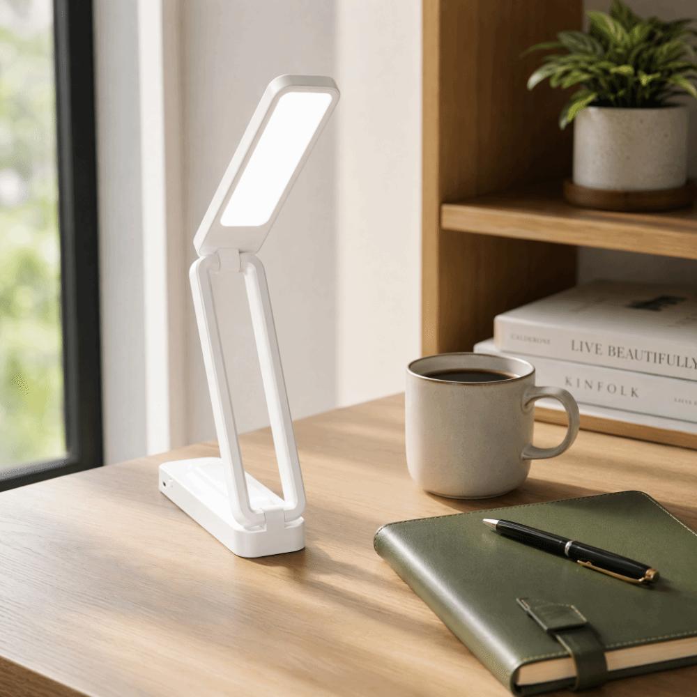 Foldable LED Table Lamp Touch Control Reading Lamp Portable LED Desk Lamp  Office
