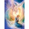 Full 5D Diy Diamond Painting Cartoon Angel Bless Mosaic Embroidery Cross Stitch Home Decor Handmade