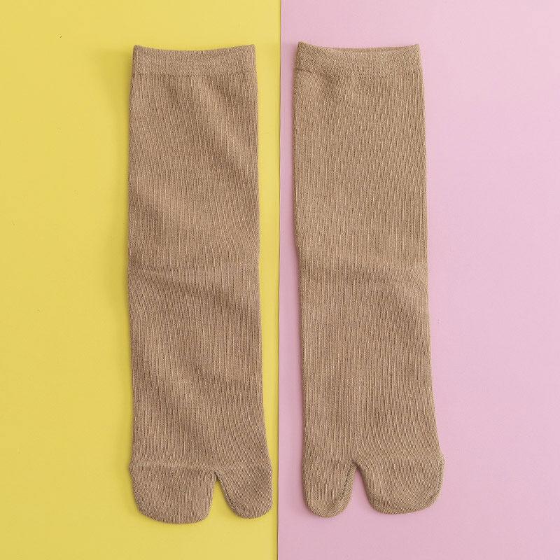 1 пара однотонных кимоно для пары, шлепанцы, носки-таби, сандалии с раздельным носком, хлопковые носки с двумя носками