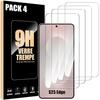 Tempered Glass - BOOLING - Compatible Samsung Galaxy S25 Edge - 9H Protection - Shockproof - Transparent - Pack 4