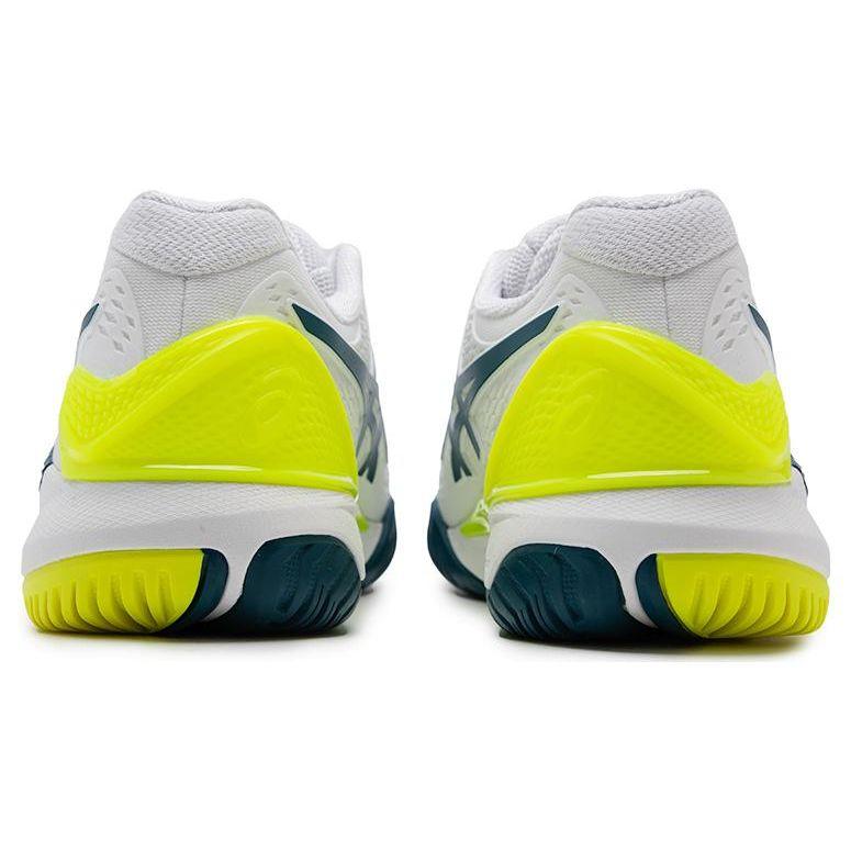 Asics Gel Resolution 9 White Restful Teal Men Sneakers 1041A330-101