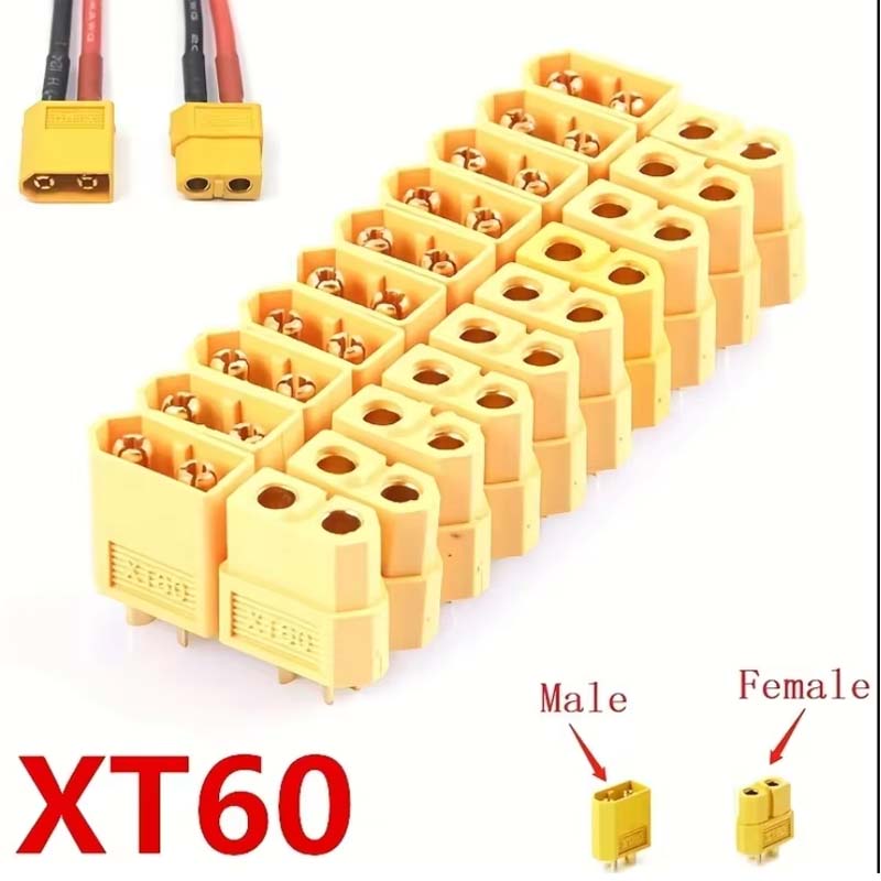5 пар разъемов XT60, разъемы XT60 «папа-мама», штекеры питания для RC Lipo-аккумулятора, разъемы XT60 для дронов