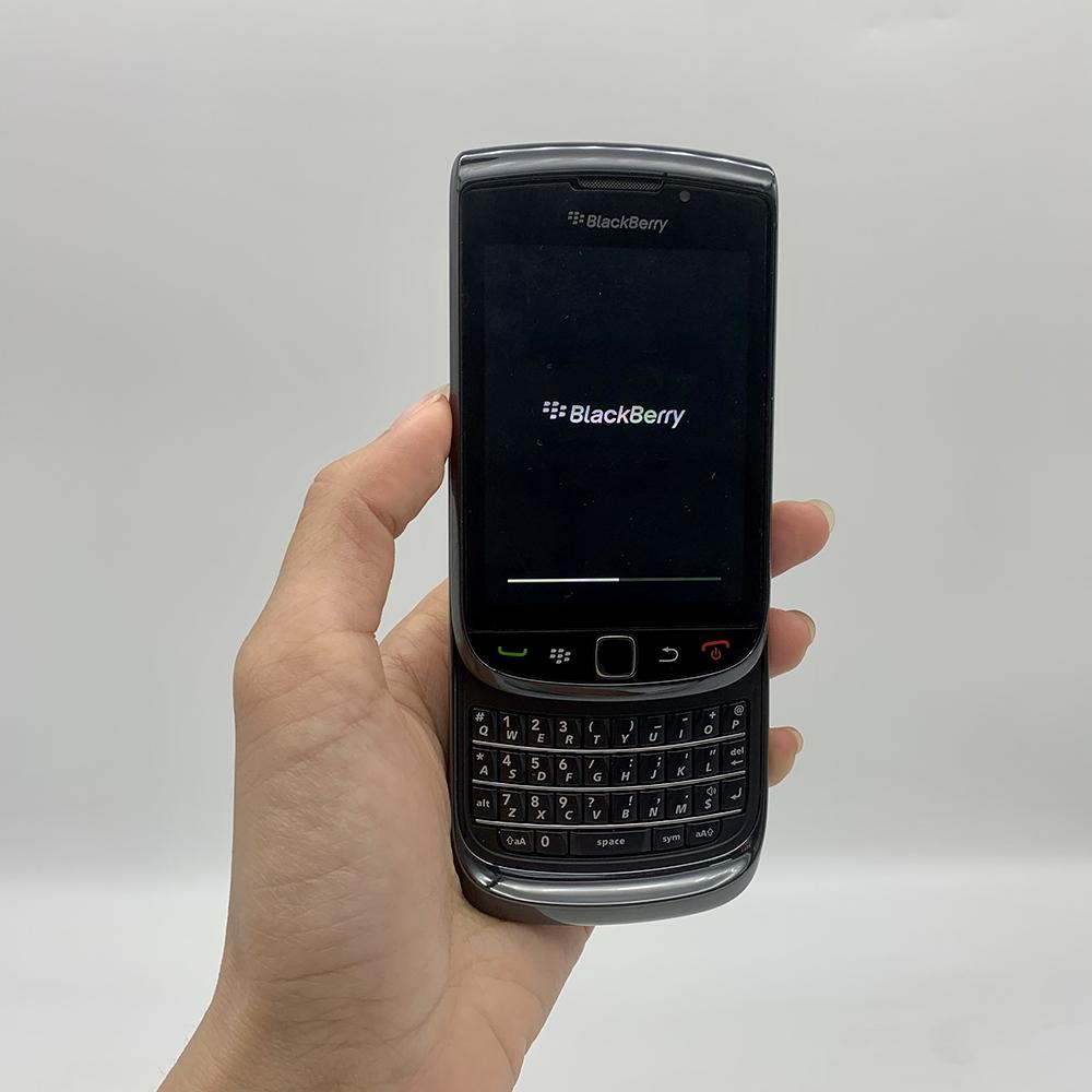 Восстановленный мобильный телефон Blackberry Torch 9800 5MP слайдер