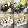 Rag Organizer Self-draining Sink Shelf ABS Soap Basket  Bathroom Shampoo Shelves