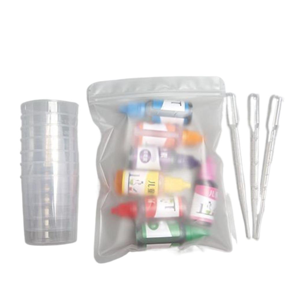 Interactive Experimental Dyeing Pigment Water Oil Plasticine Handmade Crafts Pigment Children