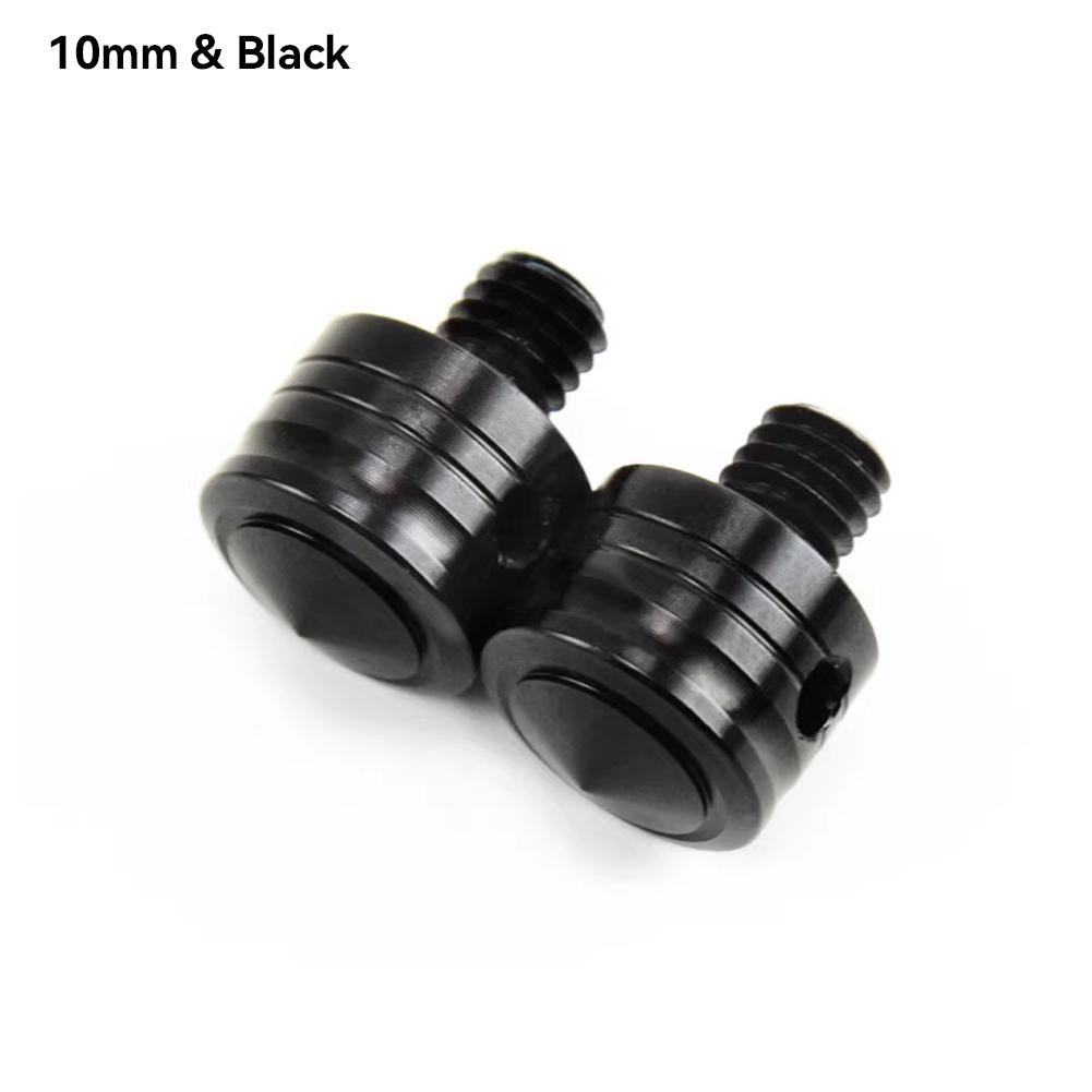 2 шт мотоциклетные CNC алюминиевые M8 M10 заглушки для отверстий зеркала заднего вида винты антикоррозийный держатель зеркала заднего вида