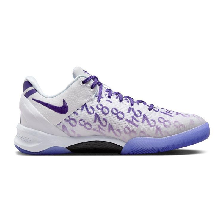 Nike Детские кроссовки Kobe 8 GS Court Purple FN0266-101 белые