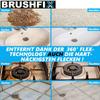 BRUSHFIX Насадка-щетка для аккумуляторной дрели, дрели, кожа, обивка, автомобиль [набор из 4 шт.]