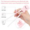 Cartoon Kids Baby Tableware Training Beginner Chopsticks Eating Helper Learning Chopsticks