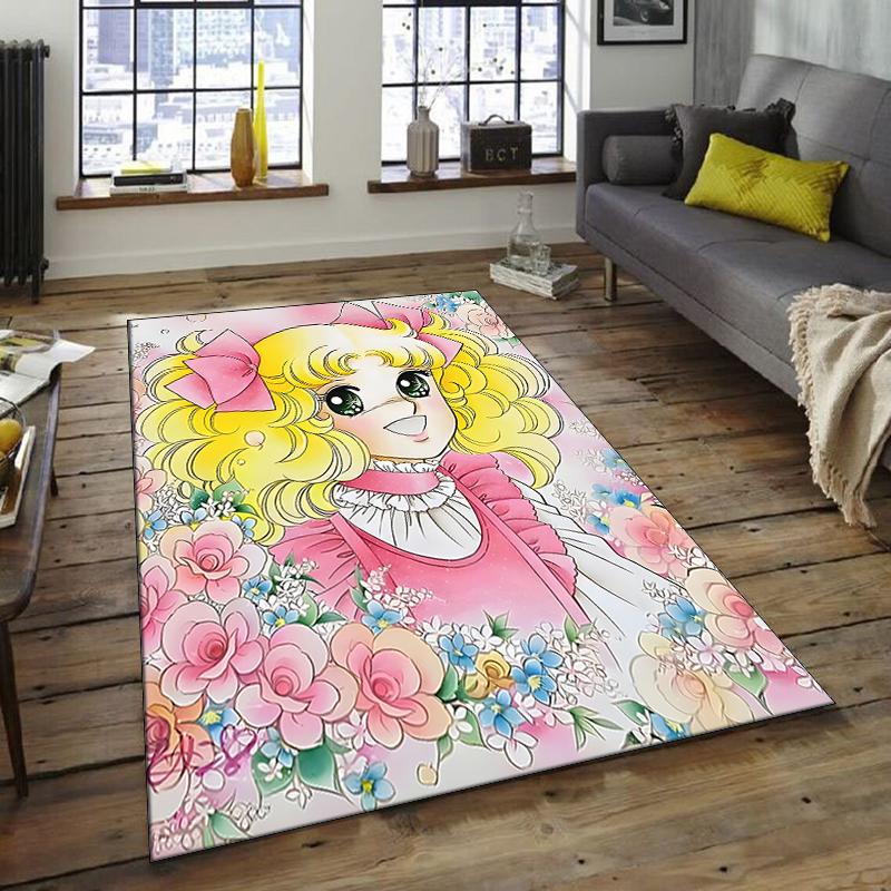 1pc Candy Candy1 Design Area Rug - Non-Slip, Soft & Cozy Floor Mat for Living Room, Bedroom, Office - Indoor/Outdoor Decorative Carpet