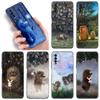 Чехол для телефона «Ежик в тумане» для Xiaomi Redmi Note 5 6 9T K20 K40 K50 Pro 7A 8A 9A 9C 9i 10A 10C A1 S2, мягкий черный чехол из ТПУ