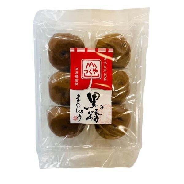 Tsuguya Коричневый сахар Манджу (Норен) 6 штук Вагаси