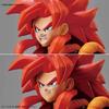 Стандартный пластиковый модельный набор Figure-rise Super Saiyan 4 Гогота из Dragon Ball Super, предварительно окрашенный