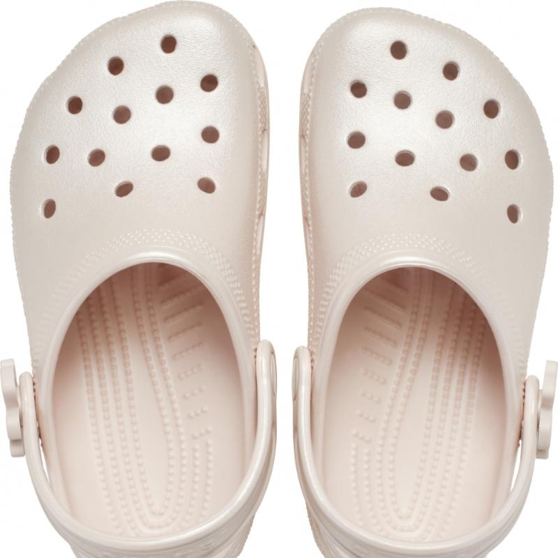 Crocs Классические кроксы с жемчужным блеском для детей 212814 6ur