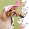 Washable Dog Sun Hat Lightweight Letter Cap NEW Dog Bonnet Cap  Dog
