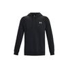 Under Armour Rival Fleece Hoodie Solid Color Fleece Pullover Sweatshirt Men Hoodies Black 1379861-001